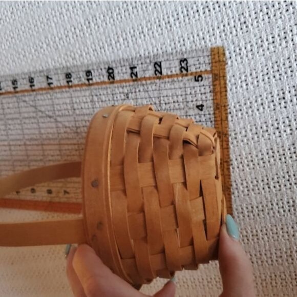 Longaberger 1993 Vintage Nay Series Lily of the Valley Handwoven Handle‎ … - Picture 6 of 7